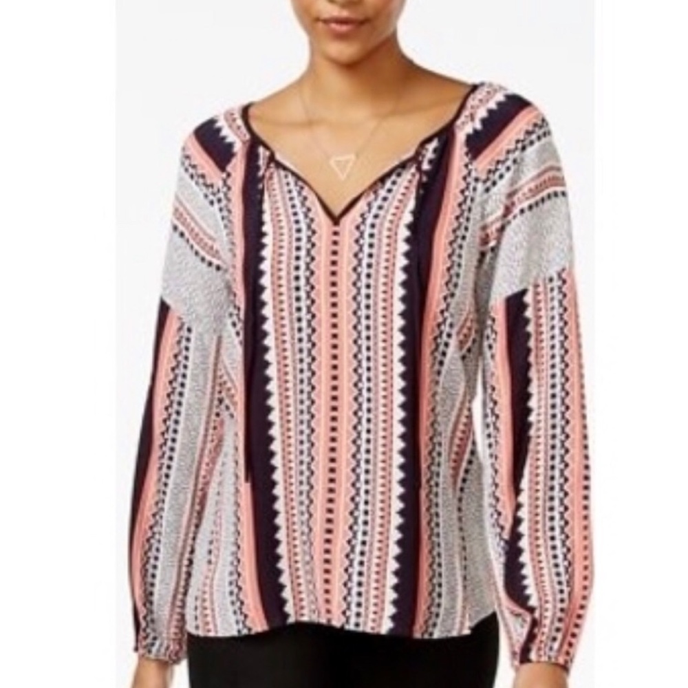 Sanctuary Lana peasant blouse, top